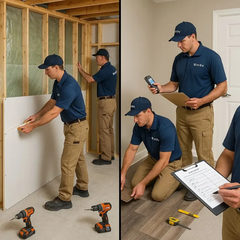 Repairs and Reconstruction process in Lauderdale County, AL